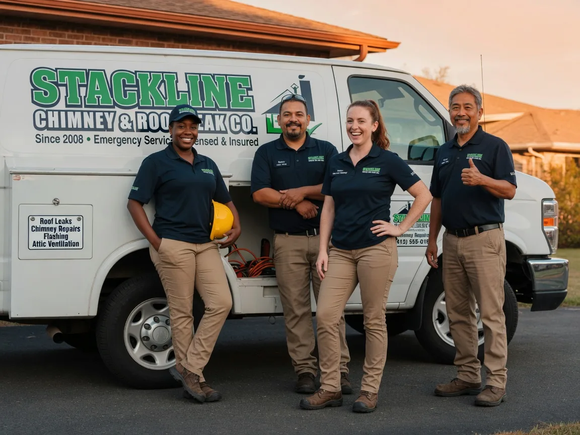Chimney flashing repair company in Walpole, ME